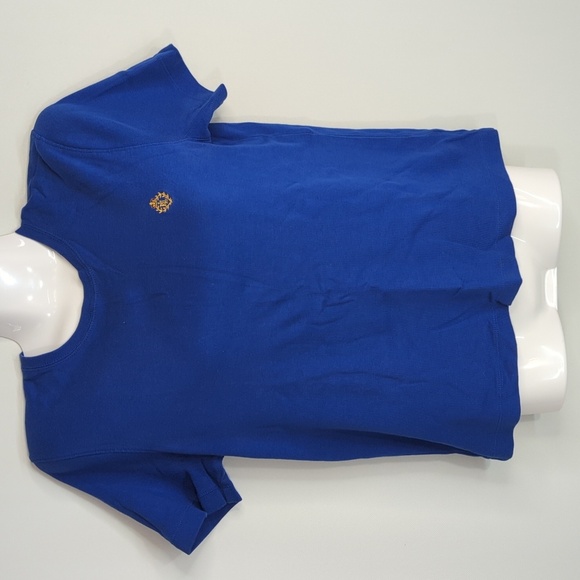 Lauren Ralph Lauren Blue Crew Neck Short Sleeve Tee Shirt Size M - Picture 1 of 7